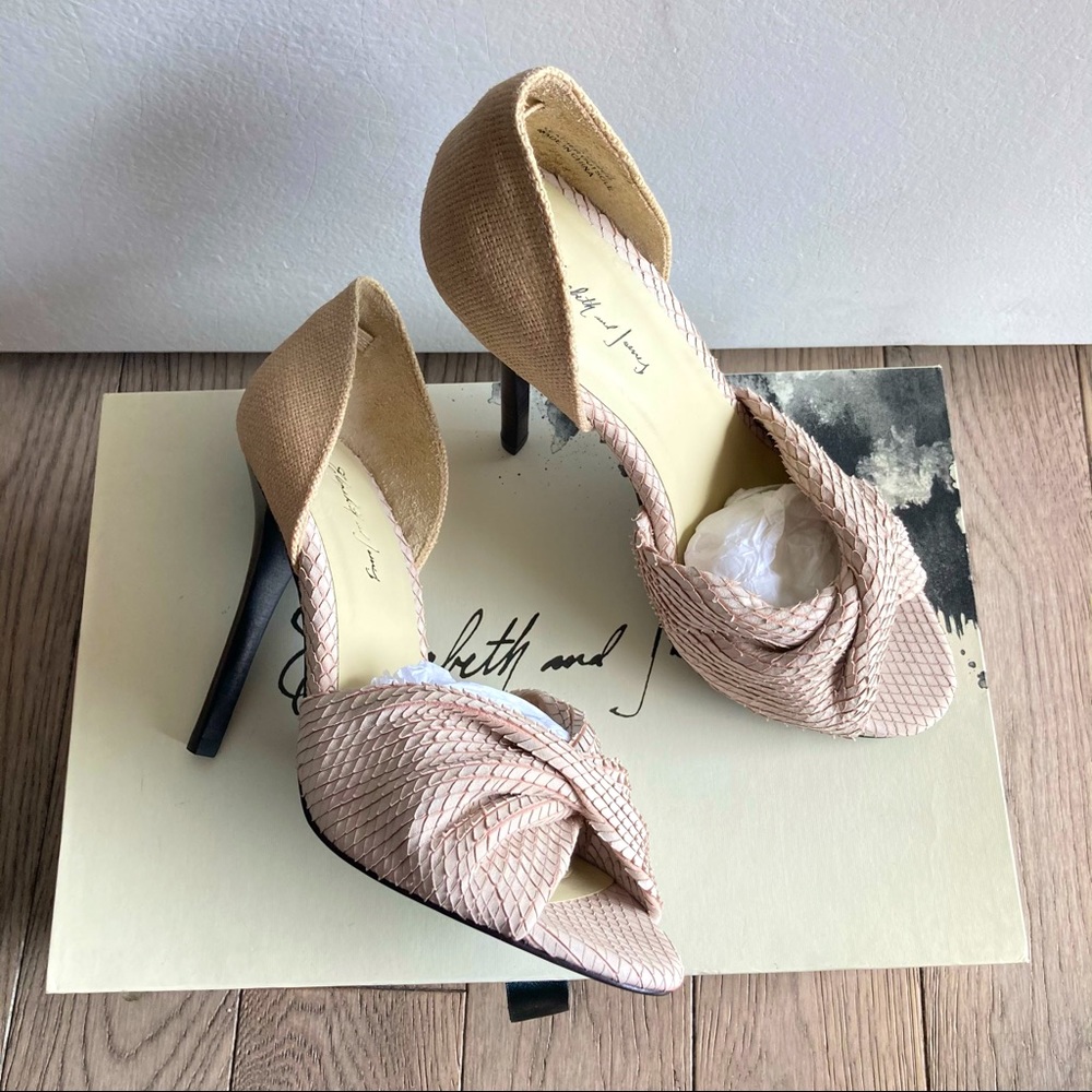 Elizabeth and James leather heels size 7.5